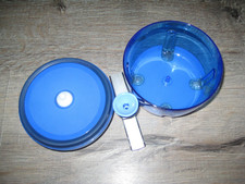 Tupperware Happy Chef Zerkleinerer Zwiebelschneider 300ml Blau