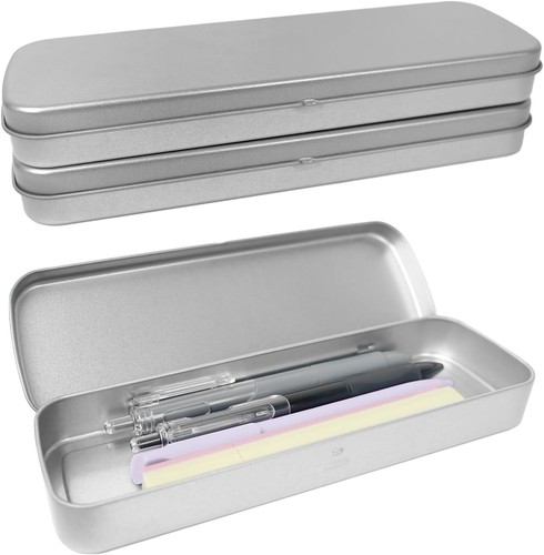 Stück stiftebox blechdose - 3,