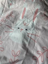 Bettwäsche-Set mit Hasenmotiv – 140x200 + 2 Kissenbezüge – neu & unbenutzt