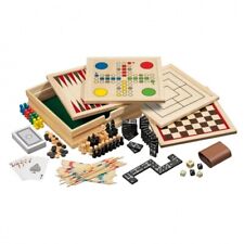 Holz-Spielesammlung - inkl. 10