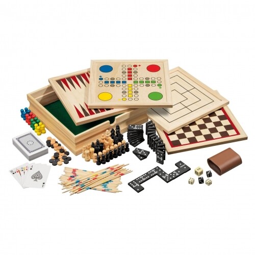 Holz spielesammlung inkl 10 - holz-spielesammlung,