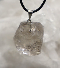 RAUCHQUARZ Anhänger Rohstein