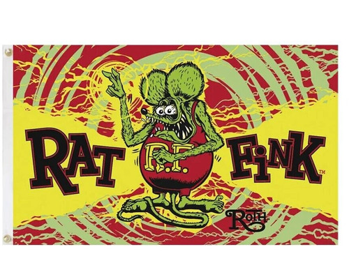 Rat fink hot rod - fink,
