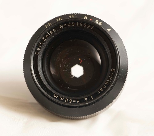 Carl zeiss planar - 60mm, f4