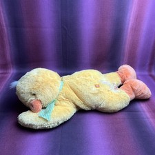 Bambia Ente gelb liegend grün