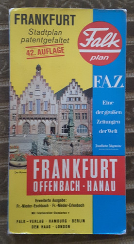 Falk stadtplan frankfurt - falk,