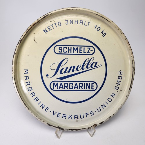 Sanella margarine blechdeckel - sanella,