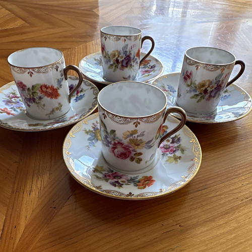 Porzellan kaffeetasse - 4x,