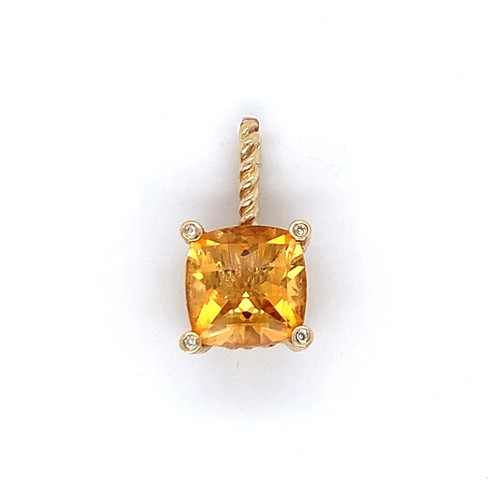 Effy 14k gold kissen - gold, citrin