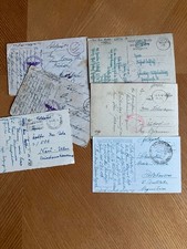 6x alte Ansichtskarten