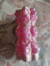 Alte Kerze - Alte Relief Kerze