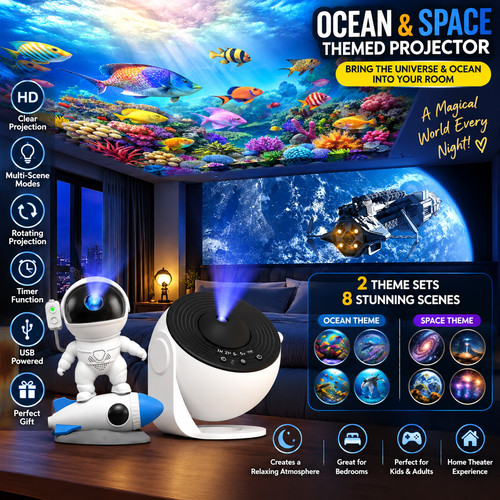 Led galaxie projektor - led,