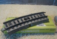 Märklin  5147   (Spur H0)   Schaltgleis  gebogen  für M-Gleis + OVP - Angebot 1