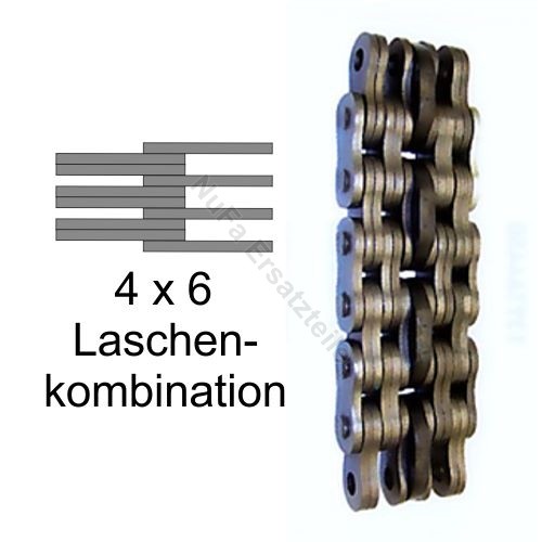 Flyerkette lastkette 4x6 typ - lastkette,