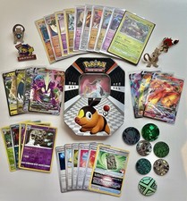 Pokémon Karten Mystery Bag – 150+ Karten mit V/Gx-Karte, Holos, Reverse & Tin