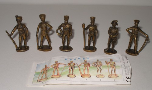 Komplettsatz metallfiguren - komplettsatz,