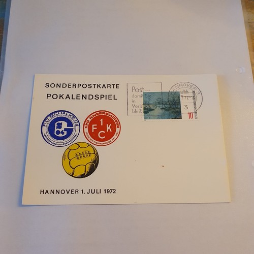 Sonderpostkarte dfb pokal - dfb,