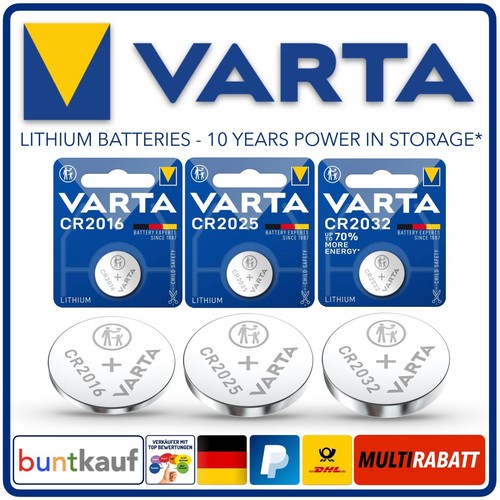 Varta knopfzelle 2032 cr - knopfzelle,