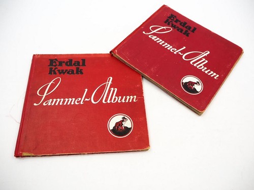 Leer sammelalbum erdal - 2x, kwak