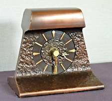 Massive Bahnschwellen Uhr Hechinger Quartz Time West Germany 70er Unikat Vintage