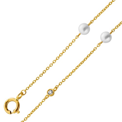 Brillant armband gold - 585,