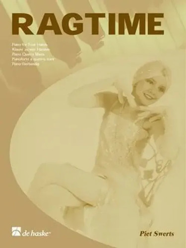 Ragtime piano for four hands - piano,
