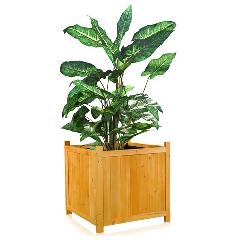 Garten blumenkübel aus holz - blumenkübel,