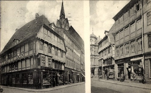 Hannover schuhstraße - ak, hannover,