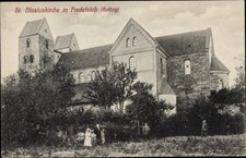 Ak Fredelsloh Moringen im Solling, St. Blasiuskirche - 10848767