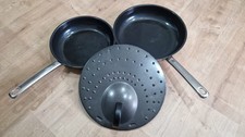 WMF Pfannenset beschichtet Ø 28 cm mit Deckel und Ø 25 cm