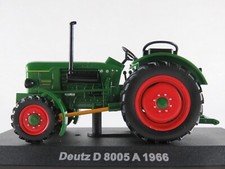 HACHETTE G1627006 / #6 Deutz D 8005 A (1966) in grün 1:43 unbespielt/PC-Vitrine