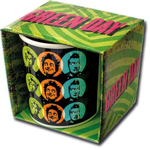 Green day tasse uno dos - tasse,