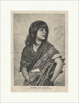 Zigeunermädchen eugen blaas - eugen,