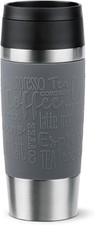 EMSA Travel Mug Classic Isolierbecher Edelstahl dicht Schraubverschluss 0.36L