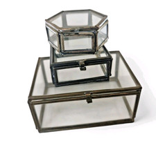 3x Schmuckschatulle alt