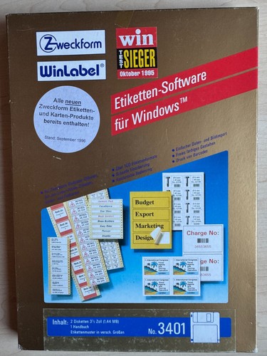 Zweckform software set - zweckform,