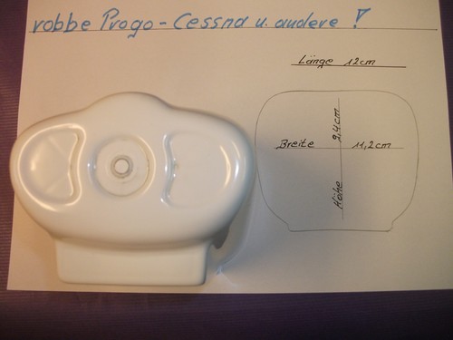 Robbe progo gfk motorhaube - progo,