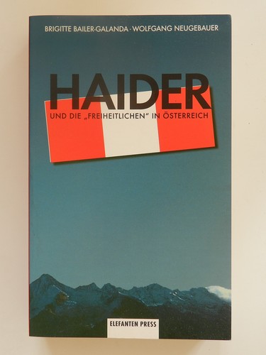 Haider und die freiheitlichen - haider,