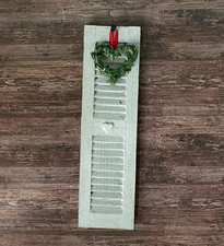 Puppenhaus 1:12 Miniatur: Shabby chic Fensterladen dekoriert, verschieden Farben