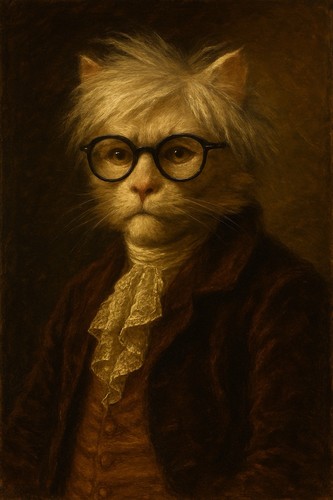 Andy warhol als katze - andy,