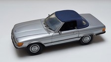 CMC 1:18 Mercedes-Benz MB 450 SL Cabrio silber Made in Germany Top Zustand