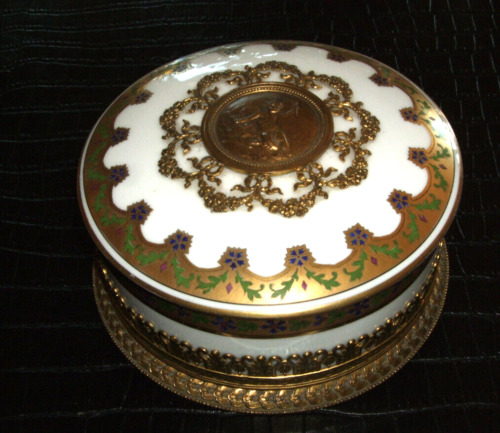 Rare antike signierte limoge - rare, antike,