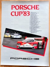 original Porsche Plakat Poster