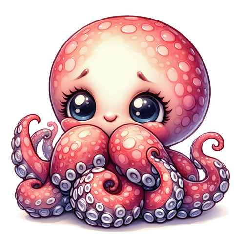 Wandtattoo aufkleber octopus - aufkleber,