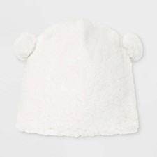Girls Teddy Fleece Beanie -