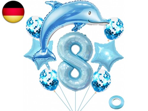 Geburtstag delfin deko - geburtstag,
