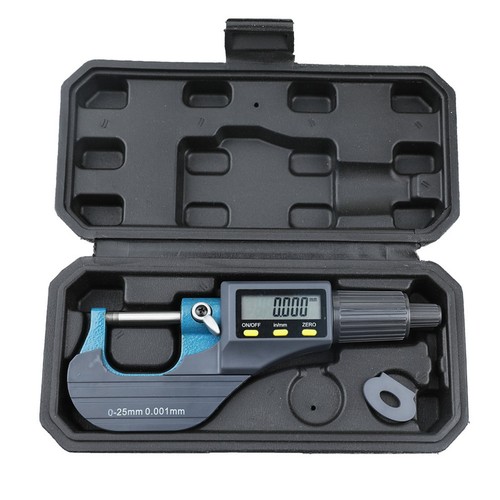 Mm digitalmikrometer - 0-25,