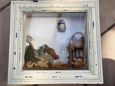 Wandbild Reliefbild 3D Bild Bauernhof