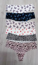 NEU! 6 x Damen Tanga/Strings in Gr. L/XL. Sehr dehnbar!!!