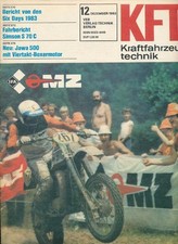 KFT Kraftfahrzeugtechnik 1983